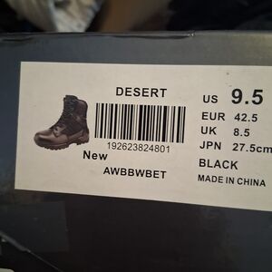 Desert Black Men's Rain & Snow Boots